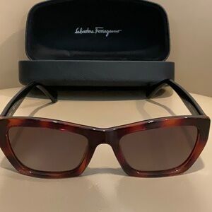 Salvatore Ferragamo Women's Tortoise Shell Sunglasses
